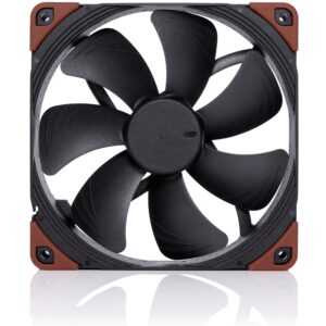 Noctua NF-A14 iPPC-24V-3000 SP IP67 PWM, Heavy Duty Cooling Fan, 4-Pin, 3000 RPM, 24V Version (140mm, Black)