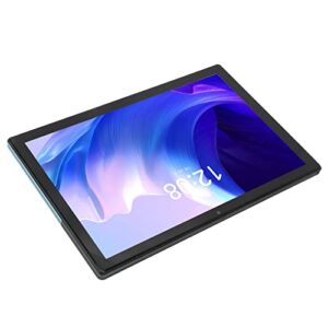 Tablet PC, for 11 10GB 256GB High Definition Screen 10.1 Inch Tablet for Reading (Blue)