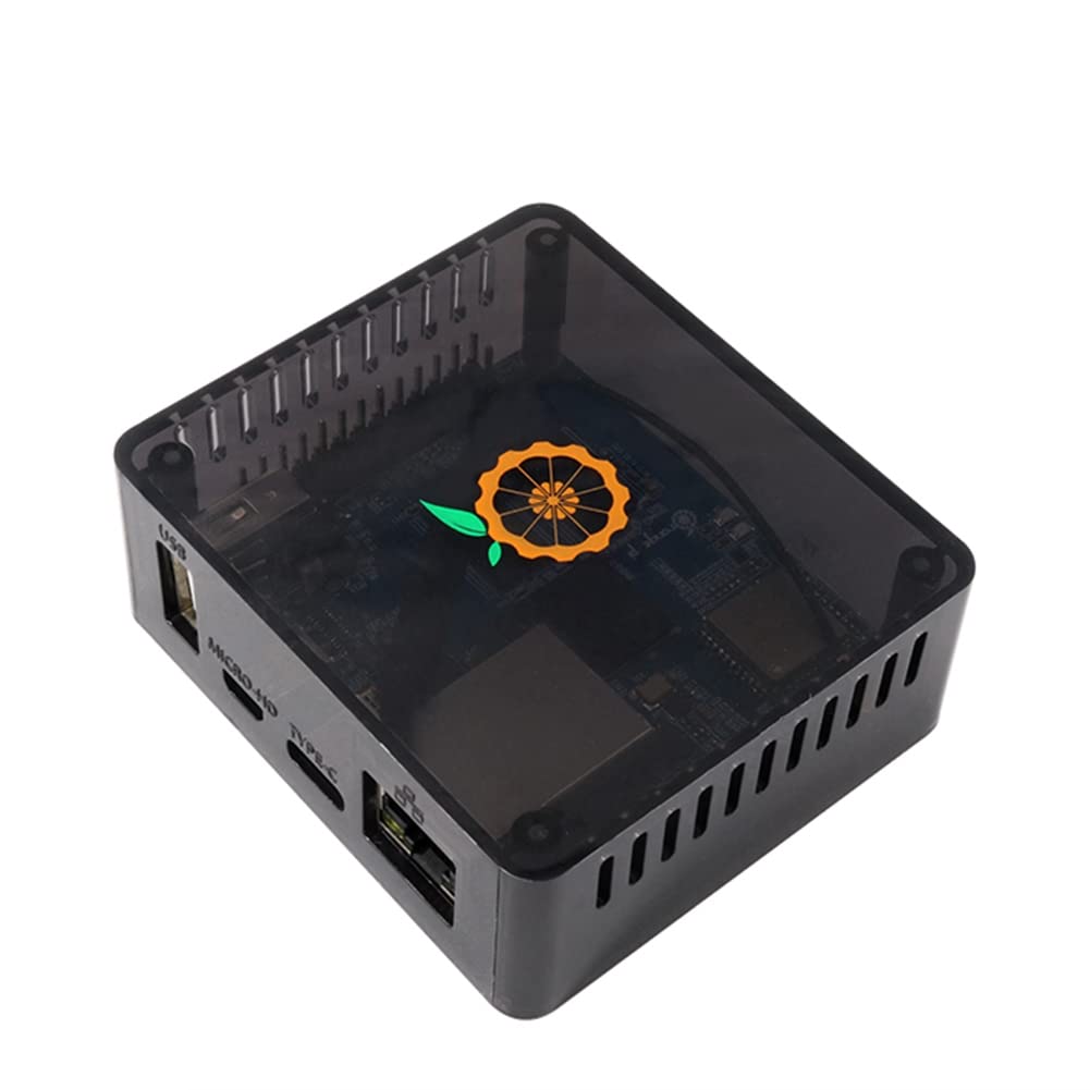 Viupolsor for Orange Pi Zero 2 ABS Black Case, Cannot Hold Expansion Board Together,Only The Development Board Can Be Installed