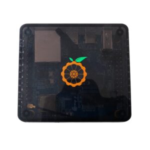 Viupolsor for Orange Pi Zero 2 ABS Black Case, Cannot Hold Expansion Board Together,Only The Development Board Can Be Installed