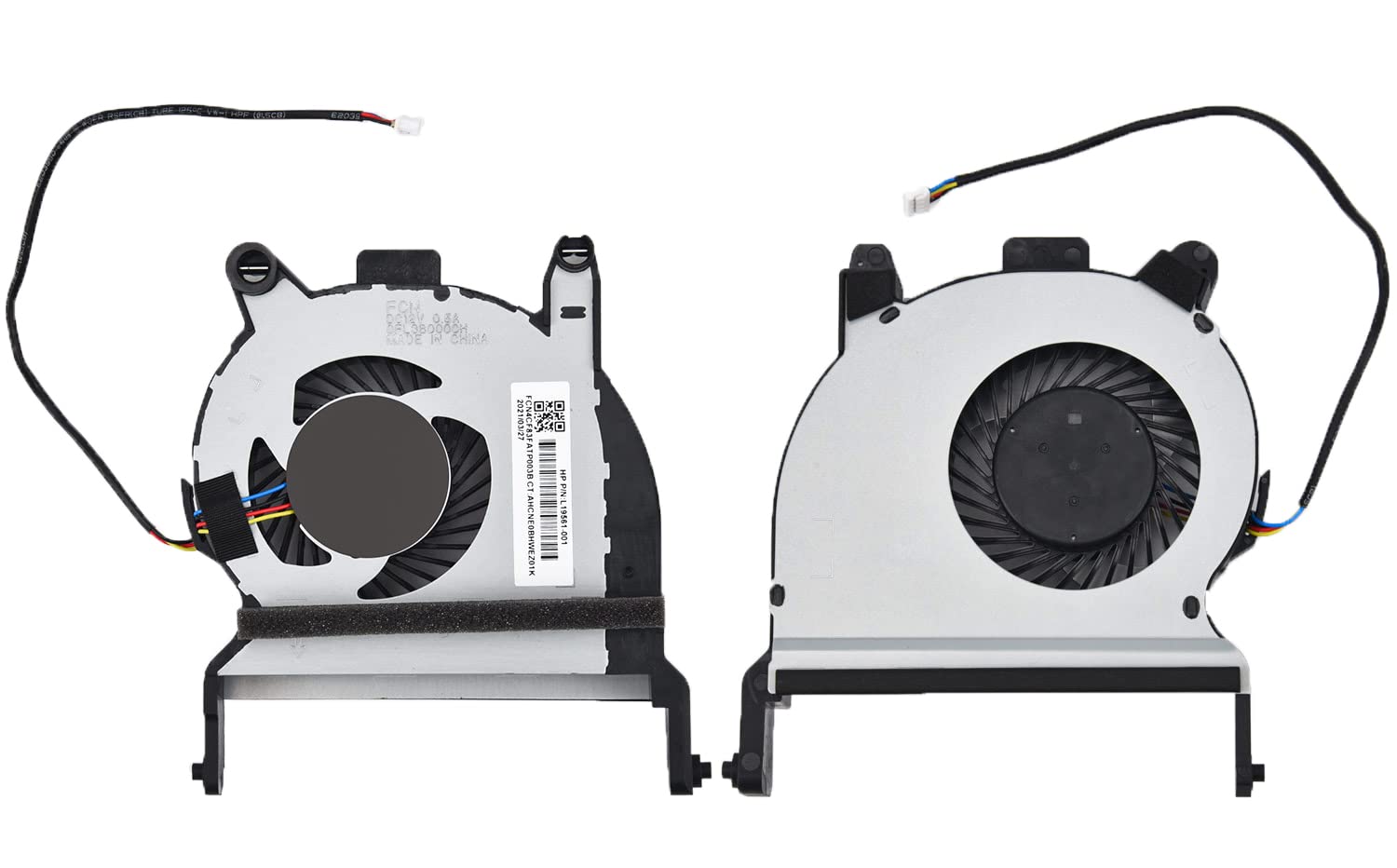 Replacement CPU Cooling Fan for HP Elitedesk 800 G4 G5 Elitedesk 705 G4 G5, ProDesk 400 G4 G5 G6 405 G4 G5 & ProDesk 600 G4 G5 Series Mini Desktop P/N: L19561-001 FL3B