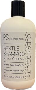 ps clean beauty gentle shampoo for curls