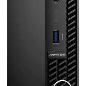 Dell OptiPlex 3090 Micro Home & Business Mini Desktop (Intel i5-10500T 6-Core, 8GB RAM, 2TB HDD (2.5), Intel UHD 630, WiFi, Bluetooth, USB 3.2, Display Port, Black, Win 11 Home) (Renewed)