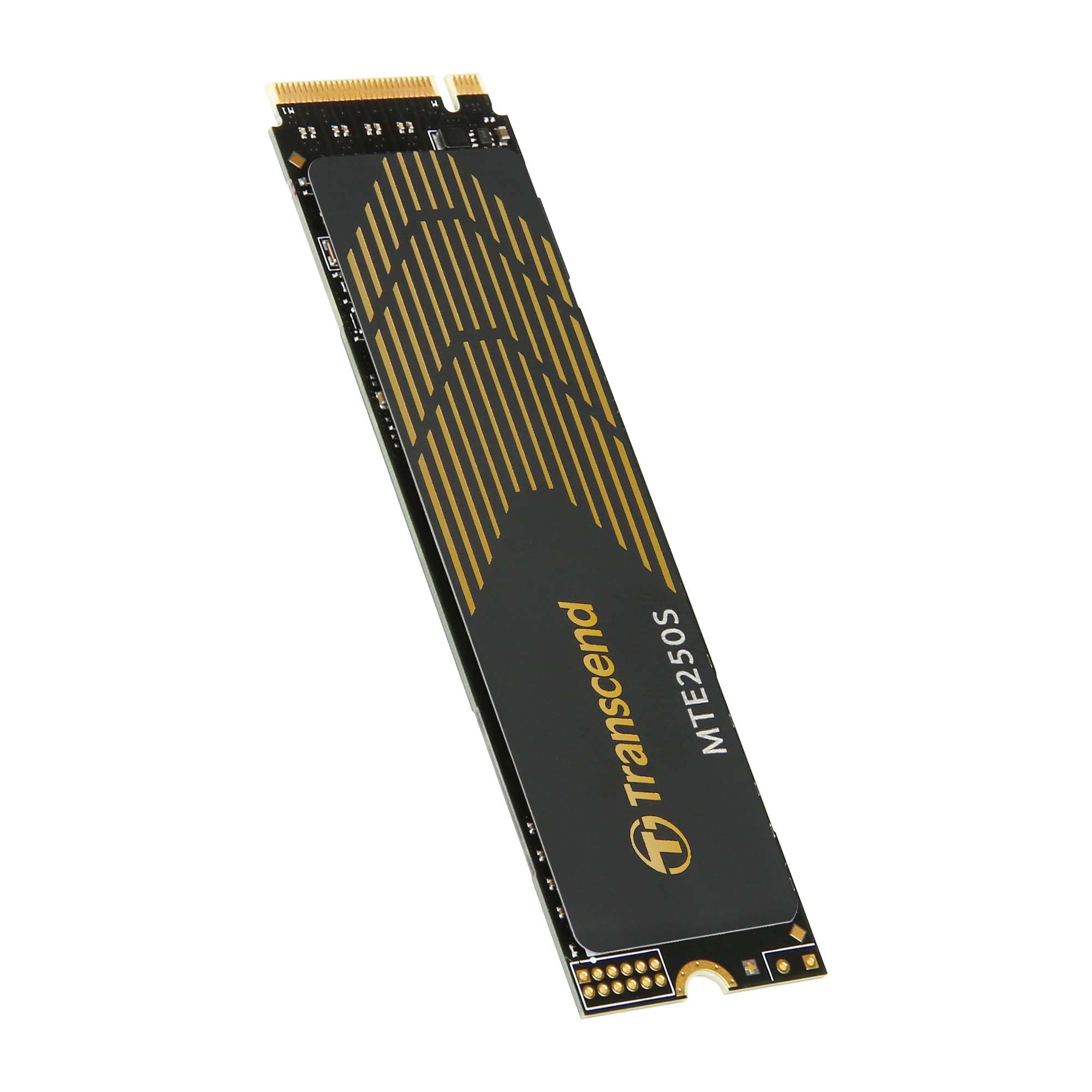 Transcend 1TB MTE250S NVMe Internal Gaming SSD Solid State Drive - Gen4 PCIe, M.2 2280 with Graphene Heatsink, Compatible with PS5, Up to 7,200MB/s - TS1TMTE250S