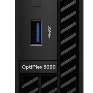 Dell OptiPlex 3090 Micro Home & Business Mini Desktop (Intel i5-10500T 6-Core, 8GB RAM, 2TB HDD (2.5), Intel UHD 630, WiFi, Bluetooth, USB 3.2, Display Port, Black, Win 11 Home) (Renewed)