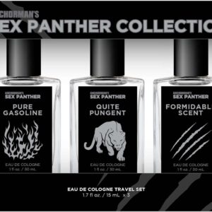 Tru Fragrance Beauty Anchorman?s Sex Panther 3 Piece Cologne Spray Gift Set for Men (Not Made of Bits of Real Panther) - Officially Licensed from Paramount? 1 fl oz each