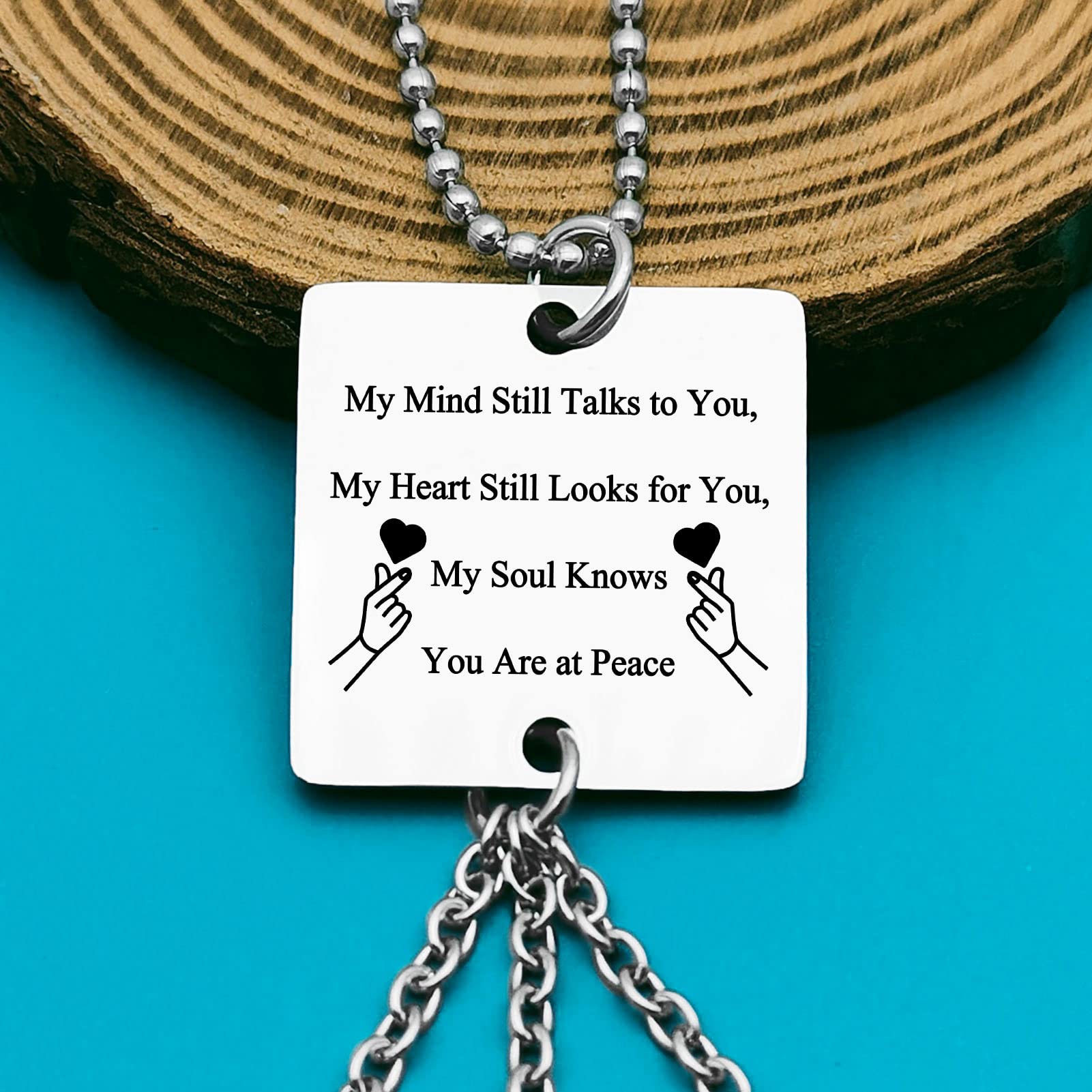 Memorial Gifts Sympathy Hanging Ornaments Car Pendant for Home Vehicle Remembrance Keepsake Gifts in Memory Loss of Mom Dad Grandma Grandpa Baby Loss Gift Rearview Mirror Pendant