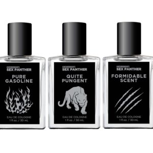 Tru Fragrance Beauty Anchorman?s Sex Panther 3 Piece Cologne Spray Gift Set for Men (Not Made of Bits of Real Panther) - Officially Licensed from Paramount? 1 fl oz each