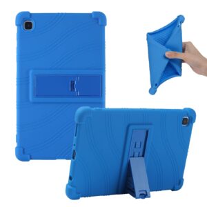 samsung galaxy tab a7 lite case 8.7 inch 2021 (sm-t220/t225/t227),yldzsh kids silicone case for samsung tab a7 lite tablet case with stand (dark blue)