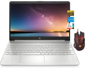 hp 2022 15.6 inch fhd display laptop, intel core i5-1135g7 up to 4.2ghz (beats i7-1065g7), 32gb ram, 1tb ssd, intel iris xe graphics, webcam, wifi, bluetooth, windows 11 home, bundle with jawfoal