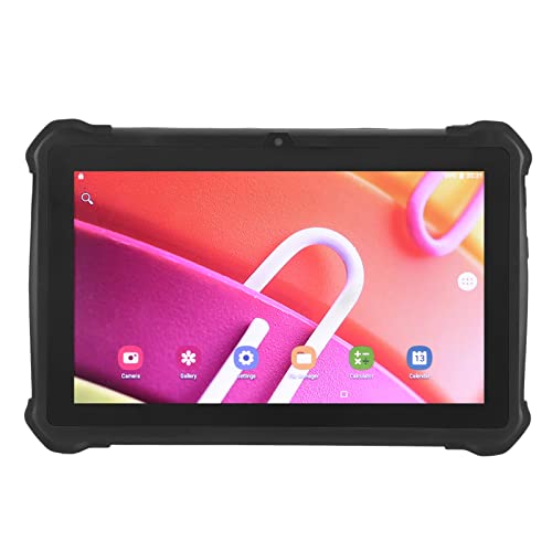 7in Tablet, 1960x1080 US Plug Baby Tablet 5000mAh Rechargeable Front 5MP for Photo Taking for Children (Pink)