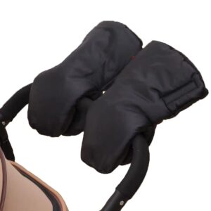 Stroller Hand Muffs Thick Warm Stroller Gloves Waterproof Anti-Freeze Pushchair Hand Warmer Universal for Pram Stroller Buggy for Parent Caregiver