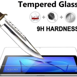 HANAIETTE Tempered Glass Screen Protector, 9H Hardness, Compatible with PAXODO KT1006, Neoroyal TK1006, Freeski, Coolfan KT1007 Kids Tablet 10 inch