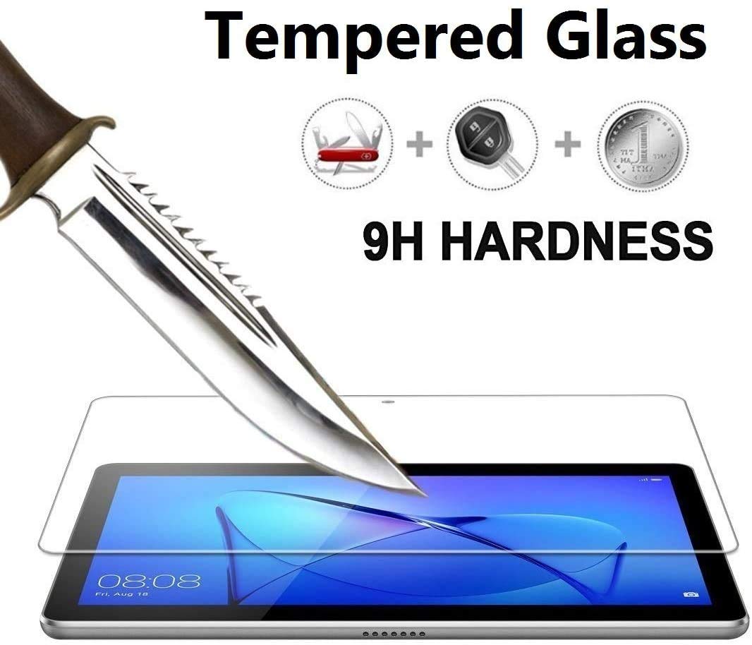 HANAIETTE Tempered Glass Screen Protector, 9H Hardness, Compatible with PAXODO KT1006, Neoroyal TK1006, Freeski, Coolfan KT1007 Kids Tablet 10 inch