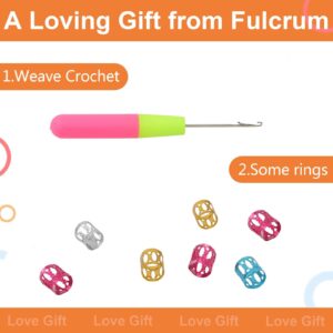 Fulcrum Goddess Locs Crochet Hair 12 Inch, 8 Packs New Faux Locs Crochet Hair for Black Women, Crochet locs with Curly Ends (12Inch (Pack of 8), T27#)