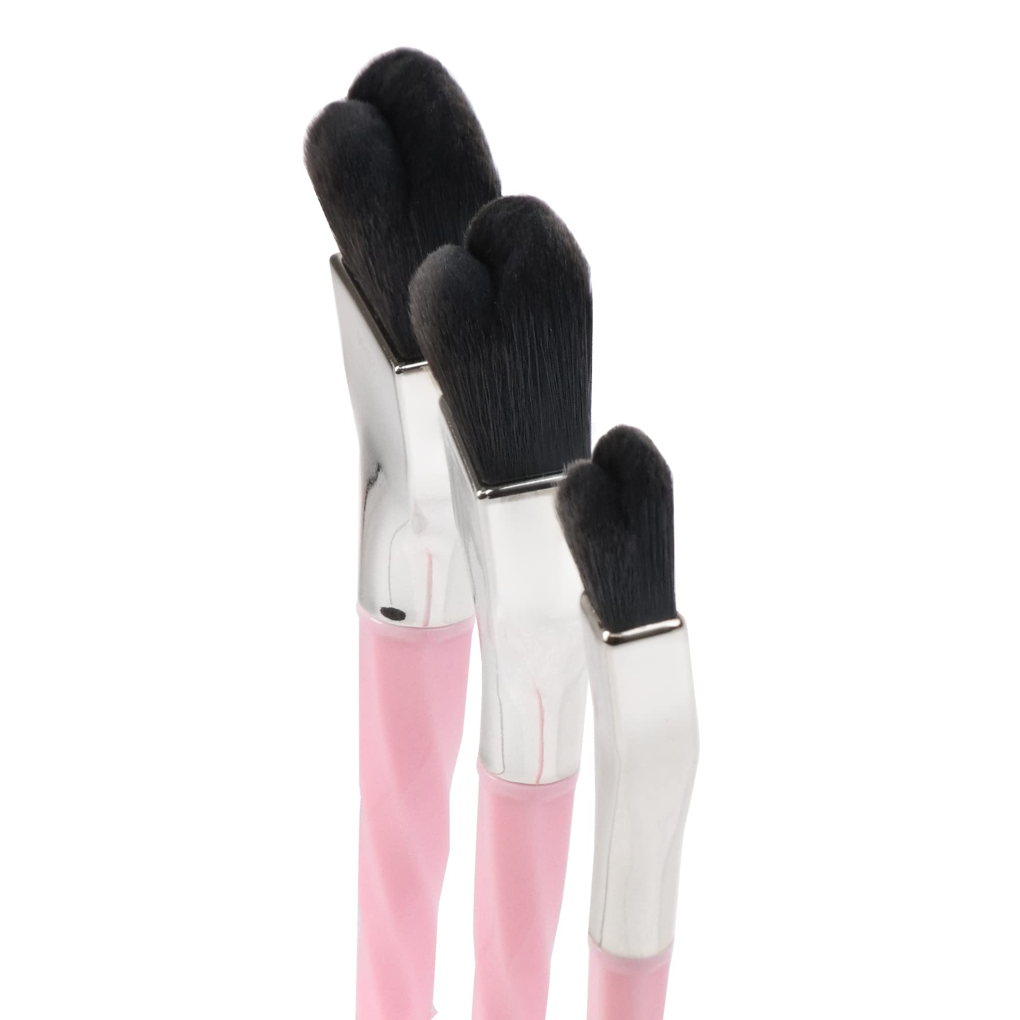 Bdellium Tools Professional Makeup Brush - Double Dome Blender 3pc. Brush Set