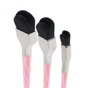 Bdellium Tools Professional Makeup Brush - Double Dome Blender 3pc. Brush Set