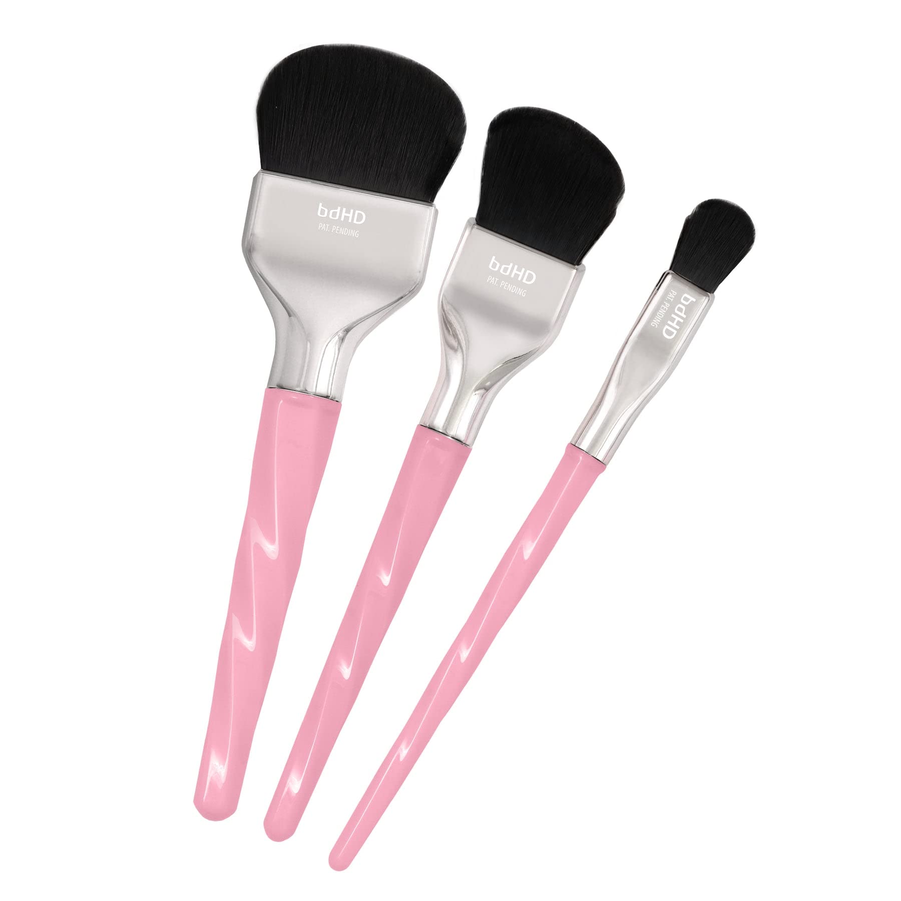 Bdellium Tools Professional Makeup Brush - Double Dome Blender 3pc. Brush Set