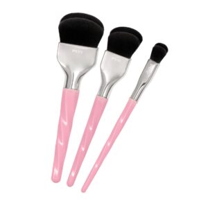 bdellium tools professional makeup brush - double dome blender 3pc. brush set