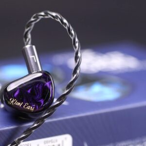 Linsoul Kiwi Ears Cadenza 10mm Beryllium Dynamic Driver IEM 3D Printed with Detachable Interchangeable Plug 0.78 2pin 3.5mm IEM Cable for Musician Audiophile (Perlude, Cadenza)