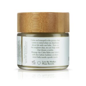 Green Forest Lady The Baby Calm Balm | Protects, Hydrates & Nourishes Sensitive Skin | Helps to Calm Newborns, Babies & Toddlers | Soothing Combination of Infused Herbs