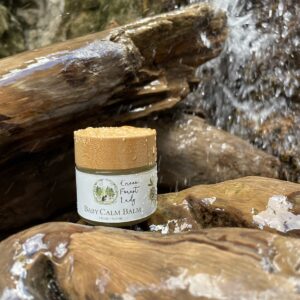 Green Forest Lady The Baby Calm Balm | Protects, Hydrates & Nourishes Sensitive Skin | Helps to Calm Newborns, Babies & Toddlers | Soothing Combination of Infused Herbs