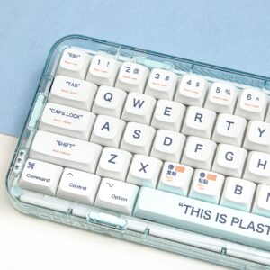 BUENA DECOR Plastic Keycaps Keyboard - PBT DYE-Sublimation, MX Style for Mechanical Keyboards, 140-key Kit Covers Tenkeyless and Fullsize Keyboards XDA Gaming Mechanical Keyboard