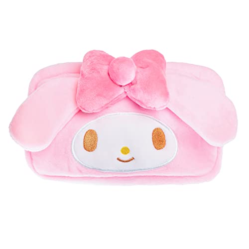 oneZHI Cosmetic Bag Makeup Bags Lipstick Pouch Zipper Pouch Handbags For Women Girls Cartoon Kitty Melody Travel Accessories Organizer Corduroy （Pink）