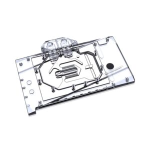 Copper GPU Water Cooling Block GPU Waterblock Graphics Card Water Cooling Block for Gigabyte Aorus GeForce RTX 4090 Master Gaming (5V ARGB RBW Aura Effect LED Lights GPU Block with Backplate)