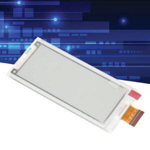 3 Inch e Paper Screen Display Module, SPI Control Interface, 400×168 Resolution, 180° Viewing Angle, No Backlight Required, Electronic Ink Screen for Rpi, Jetson Nano, STM32