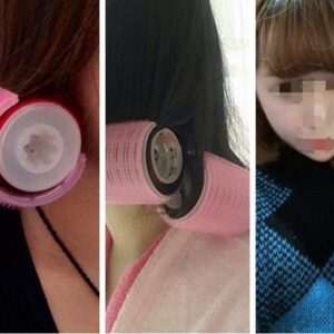 Plastic Hair Rollers Curlers Bangs Self-Adhesive Hair Volume Hair Curling Styling Tools Magic Women DIY Makeup Tools Pink