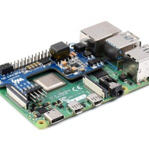 PoE HAT for Raspberry Pi 4B/Raspberry Pi 3B+, Power Over Ethernet (PoE) Support 802.3af PoE Network Standard, Compatible with Raspberry Pi Official Case, Support Connecting Cooling Fan