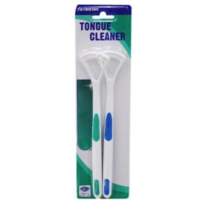 2 pack tongue cleaner relief from bad breath tongue scraper for fresh breath for adults