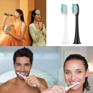 Asocrew Replacement Toothbrush Heads Compatible with Philips Sonicare for C3 C1 C2 G2, Electric Brush Heads Compatible for Sonicare 4100 5100 6100 9023-614XA