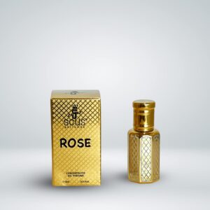 SCUS Perfumes Rose 12 ML Concentrated Fragrance (0.41 fl. oz)