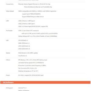 Nanopi R6S Mini Router OpenWRT LPDDR4X Single Board Computer with Three Gbps Ethernet Ports Based in Rockchip RK3588S Soc for IOT NAS Smart Home Gateway Support Debian Ubuntu (8GB RAM +32GB eMMC)