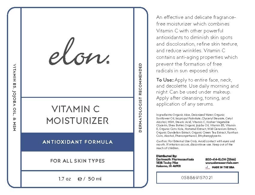 Elon Face Skin Care Set – Skin Care Kit w/ Antioxidant C Moisturizer for Face, Skin Anew Hydrolyzed Collagen Capsules, & Hyaluronic Acid Serum for Face – Skin Care Products for All Skin Types