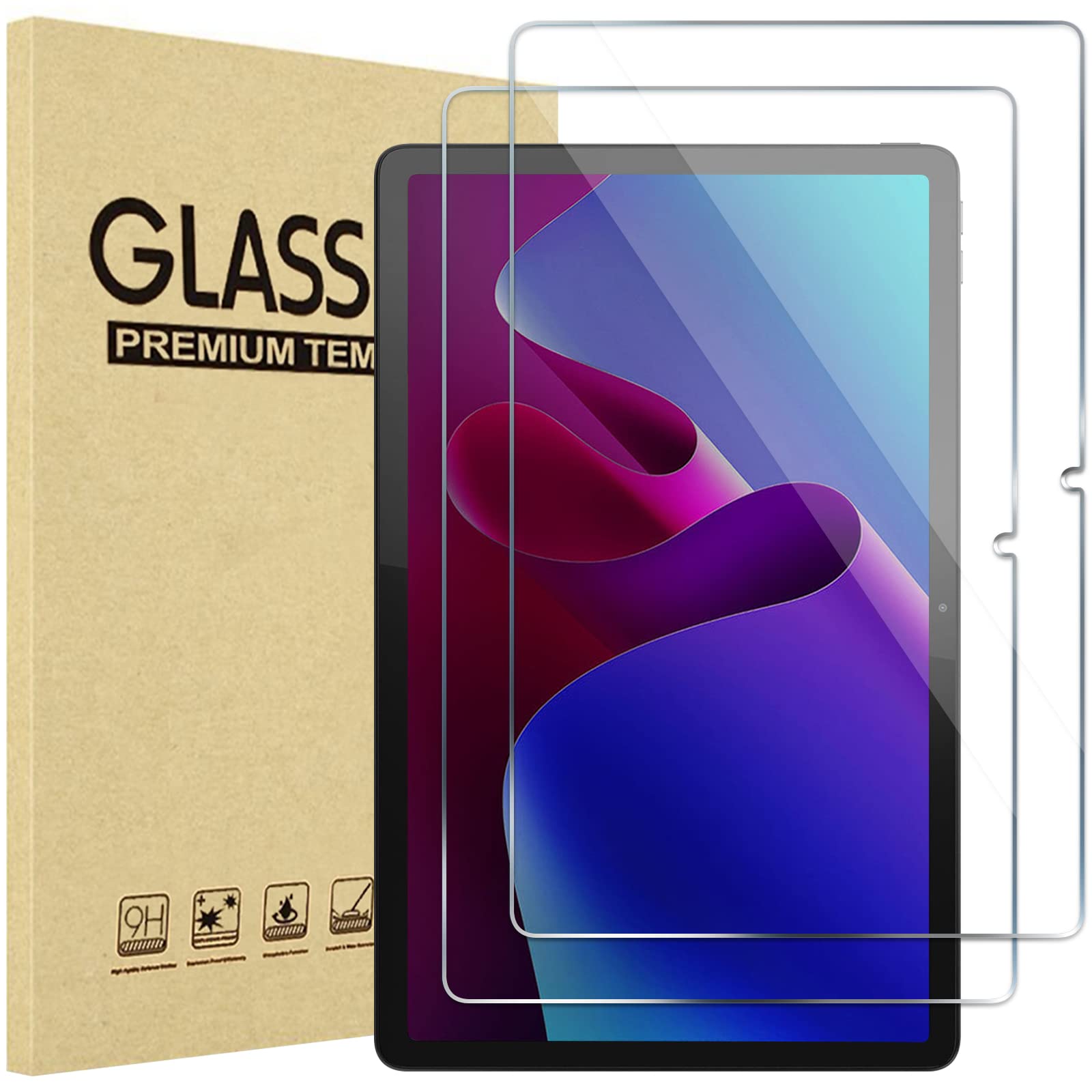 ProCase 2 Pack Screen Protector for Lenovo Tab P11 Pro Gen 2 11.2” 2022 Bundle with Lenovo Tab P11 Pro Gen 2 Case 11.2" 2022