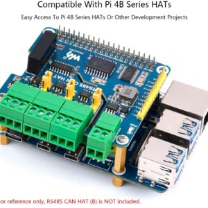 Compute Module 4 to Raspberry Pi 4B Adapter, Based on Compute Module 4 to Reproduce Original Appearance of Pi 4, Alternative for Raspberry Pi 4B,Compatible with Pi 4B Series Hats