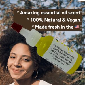 Urban ReLeaf Itchy Scalp Oil Treatment ! Braids, Wigs, Weaves, Tight Hairstyles & Itchy Skin Relief, Shaved Bald Head, Quickly Soothe Irritation, Natural Herbal Remedy, Made Fresh in USA!