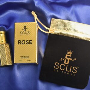 SCUS Perfumes Rose 12 ML Concentrated Fragrance (0.41 fl. oz)