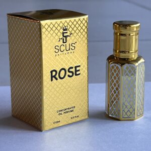 SCUS Perfumes Rose 12 ML Concentrated Fragrance (0.41 fl. oz)