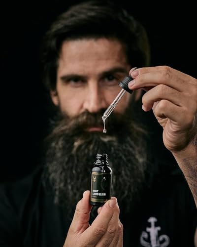 The Beard Struggle - Beard Growth Oil - Hoenir's Poem, Gold Collection (1 Fl oz) - Night Liquid Elixir - Beard Oil for Men - Softens, Moisturizing, & Healthier Beard Growth