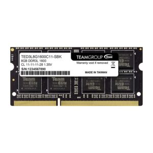 TEAMGROUP AX2 2TB 3D NAND TLC 2.5 Inch SATA III SSD Read 540MB/s T253A3002T0C101 Bundle with Elite SODIMM DDR3 8GB 1600MHz CL11 Lapktop Memory TED3L8G1600C11-S01