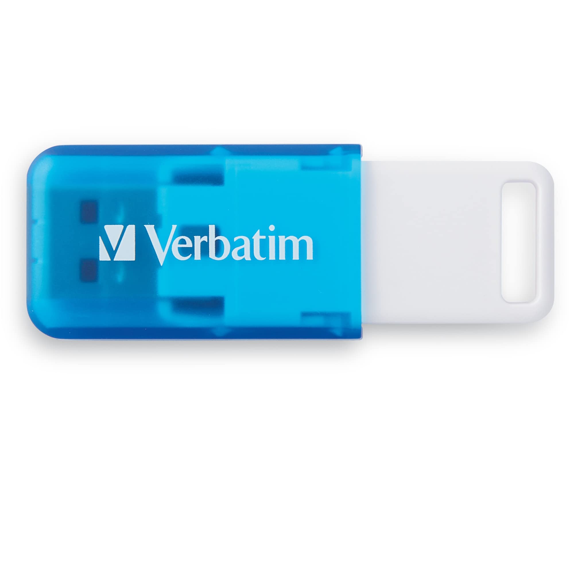 Verbatim® SeaGlass USB 3.2 Gen 1 Flash Drive, 32GB, Blue