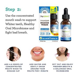 GuruNanda Basic Better Gums Regimen, 2 CocoMint Pulling Oil, Tongue Scraper, Butter on Gums Toothbrush (6 Count), Concentrated & Dual Barrel Mouthwash