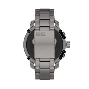 Diesel Men's Griffed Gen 6 45mm Stainless Steel Touchscreen Smart Watch, Color: Gunmetal (Model: DZT2042V)