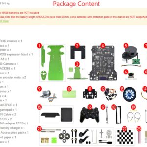 JetRacer Professional Version ROS AI Robot Accessory Kit Supports Dual Controllers RP2040 Microcontroller Jetson Nano for Lidar Mapping Vision Processing Self Driving @XYGStudy