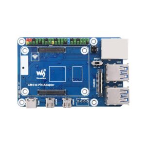 CM4 to Pi 4B Adapter for Raspberry Pi, Use CM4 to Reproduce The Original Appearance of The Pi 4B, Alternative Solution