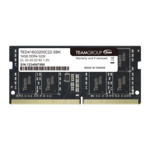 TEAMGROUP MP33 1TB TLC NVMe PCIe Gen3x4 M.2 2280 SSD Read/Write 1,800/1,500 MB/s TM8FP6001T0C101 Bundle with Elite SODIMM DDR4 16GB 3200MHz CL22 Laptop Memory TED416G3200C22-S01